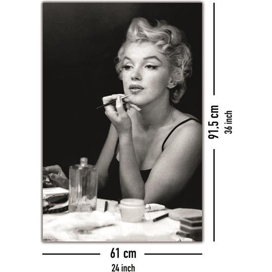 Marilyn Monroe: Marilyn Monroe Makeup Plakat