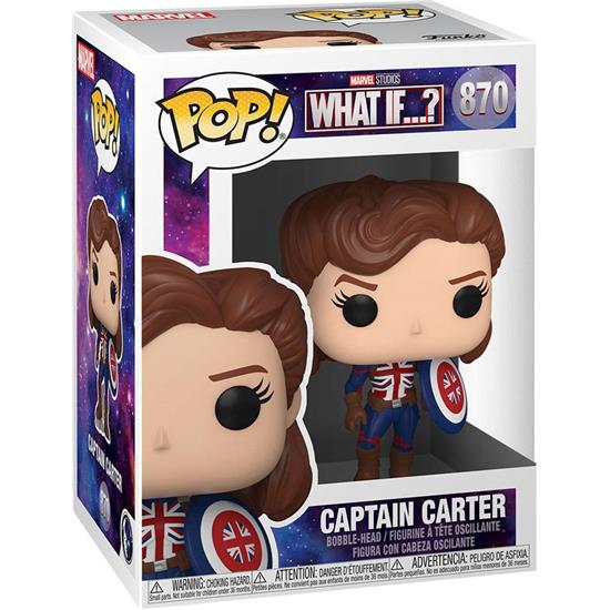 What If...: Captain Carter POP! Marvel Vinyl Figur (#870)