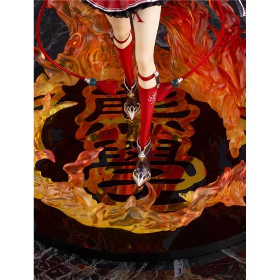 Manga & Anime: Shironeko Project: Aisha Argent: Chaguma Gakuen Statue 1/7 31 cm