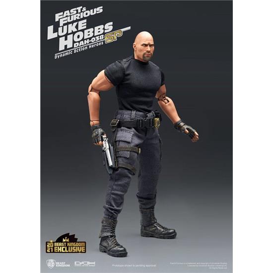 Fast & Furious: Luke Hobbs Limited Edition Dynamic 8ction Heroes Action Figure 1/9 21 cm