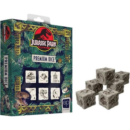 Jurassic Park & World: Jurassic Park Premium Terninger 6 styk