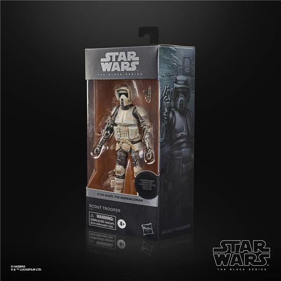 Star Wars: Scout Trooper Carbonized Black Series Action Figure 15 cm