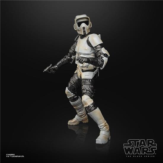 Star Wars: Scout Trooper Carbonized Black Series Action Figure 15 cm