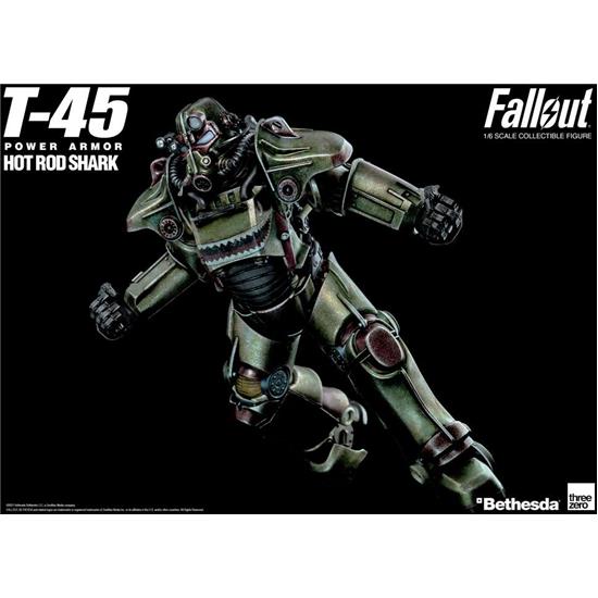 Fallout: T-45 Hot Rod Shark Armor Pack 1/6