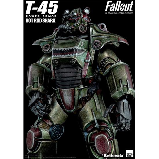 Fallout: T-45 Hot Rod Shark Armor Pack 1/6