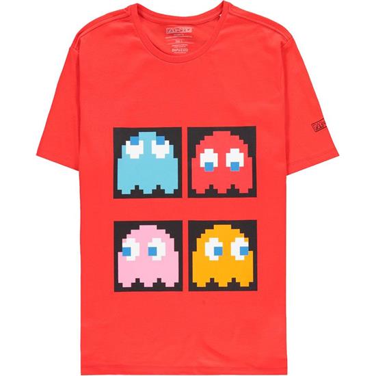 Retro Gaming: Ghosts Rød T-Shirt