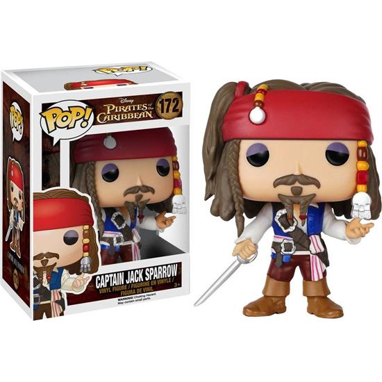 Pirates Of The Caribbean: Captain Jack Sparrow POP! Vinyl Figur (#172)