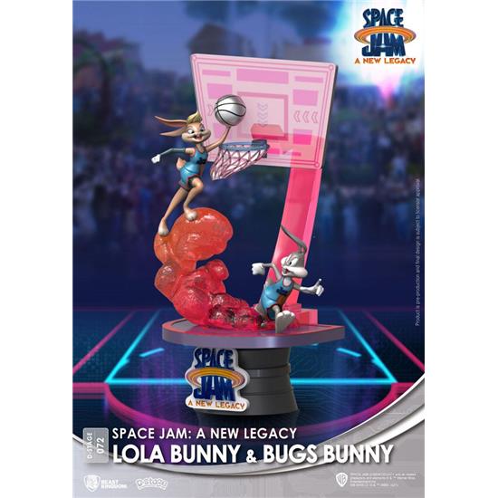 Space Jam: Lola Bunny & Bugs Bunny New Version D-Stage Diorama 15 cm