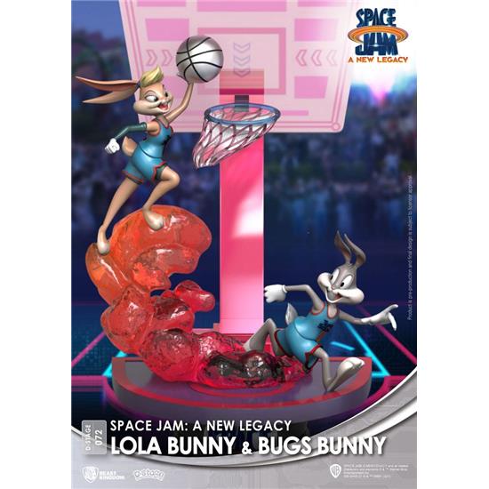 Space Jam: Lola Bunny & Bugs Bunny New Version D-Stage Diorama 15 cm
