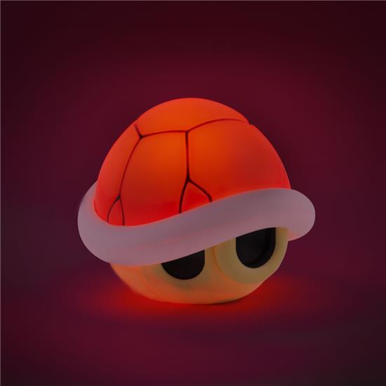 Nintendo: Red Shell Bordlampe med Lyd 12 cm