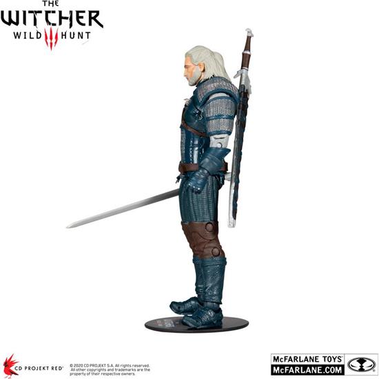 Witcher: Geralt of Rivia (Viper Armor: Teal Dye) Action Figure 18 cm
