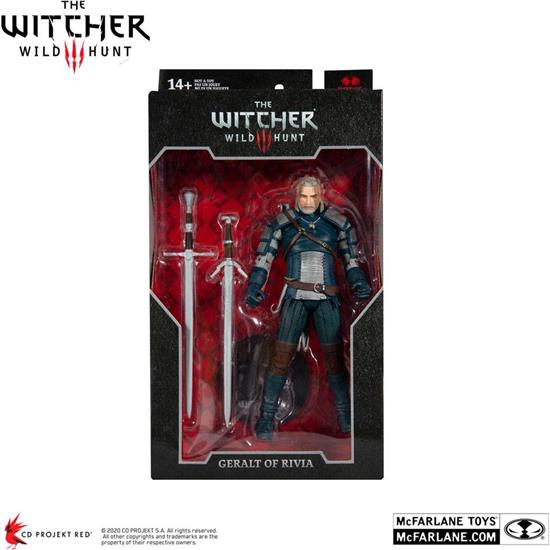 Witcher: Geralt of Rivia (Viper Armor: Teal Dye) Action Figure 18 cm