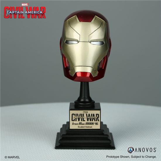 Captain America: Iron Man Mark XLVI Hjelm Replica 1/3