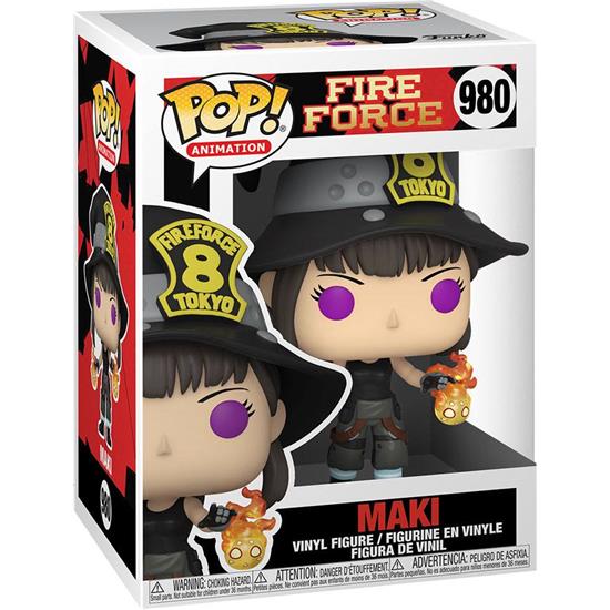 Fire Force: Maki POP! Animation Vinyl Figur (#980)