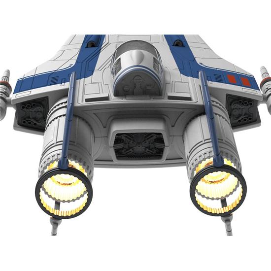 Star Wars: Samlesæt af Resistance A-Wing Fighter Blå med Lys og Lyd