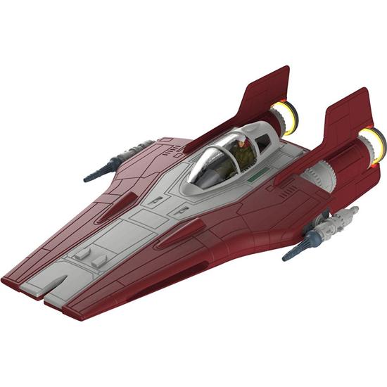 Star Wars: Samlesæt af Resistance A-Wing Fighter Rød med Lys og Lyd