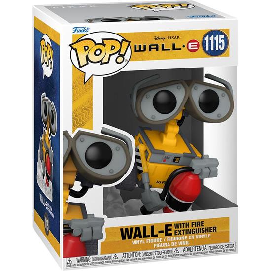 Wall-E: Wall-E w/Fire Extinguisher POP! Disney Vinyl Figur (#1115)