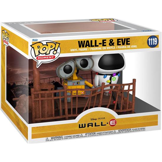 Wall-E: Wall-E & Eve POP Moment! Vinyl Figur (#1119)