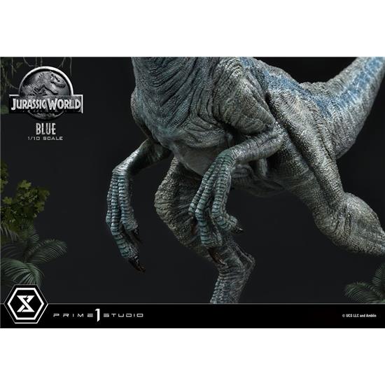Jurassic Park & World: Blue (Open Mouth Version) Prime Collectibles Statue 1/10 17 cm