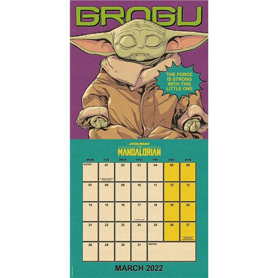 Star Wars: Grogu Kalender 2022