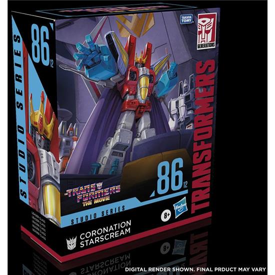 Transformers: Coronation Starscream (1986) Studio Series Leader Class Action Figure 22 cm