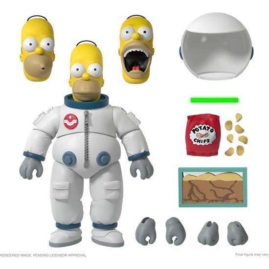 Simpsons: Deep Space Homer Ultimates Action Figure 18 cm