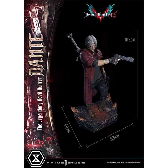 Devil May Cry: Dante Statue 1/2 109 cm
