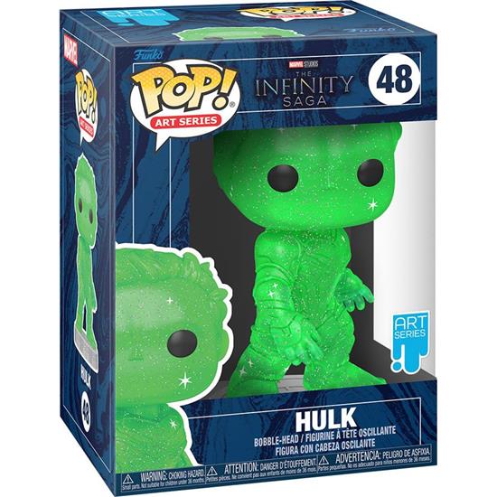 Infinity Saga: Hulk (Green) POP! Artist Series Vinyl Figur (#48)