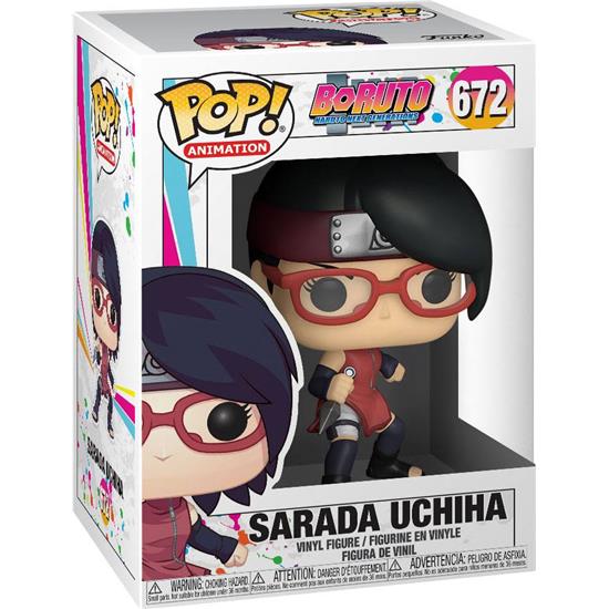 Naruto Shippuden: Sarada Uchiha POP! Animation Vinyl Figur (#672)
