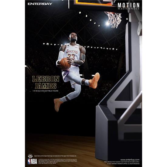 NBA: LeBron James (LA Lakers) Masterpiece Actionfigur 1/9 23 cm