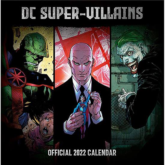 DC Comics: DC Super-Villains Kalender 2022