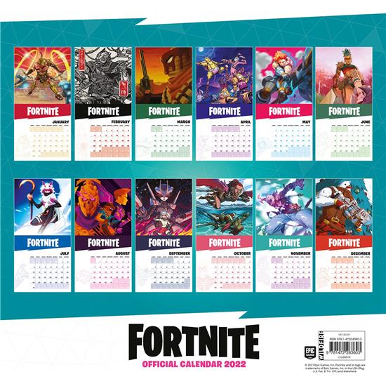 Fortnite: Fortnite Kalender 2022