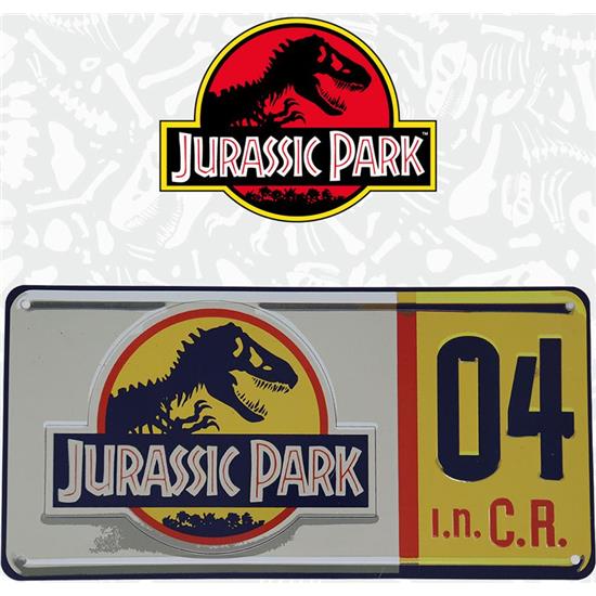Jurassic Park & World: Dennis Nedry License Plate Replica 1/1