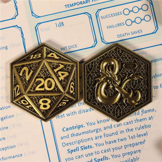 Dungeons & Dragons: D&D Collectable Dice Coin Limited Edition