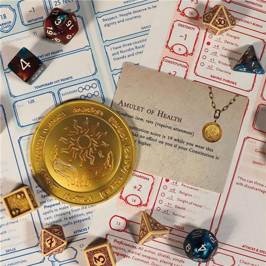 Dungeons & Dragons: Amulet Of Health Medallion Limited Edition (gold plated)
