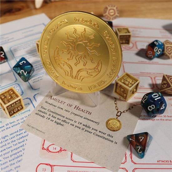Dungeons & Dragons: Amulet Of Health Medallion Limited Edition (gold plated)