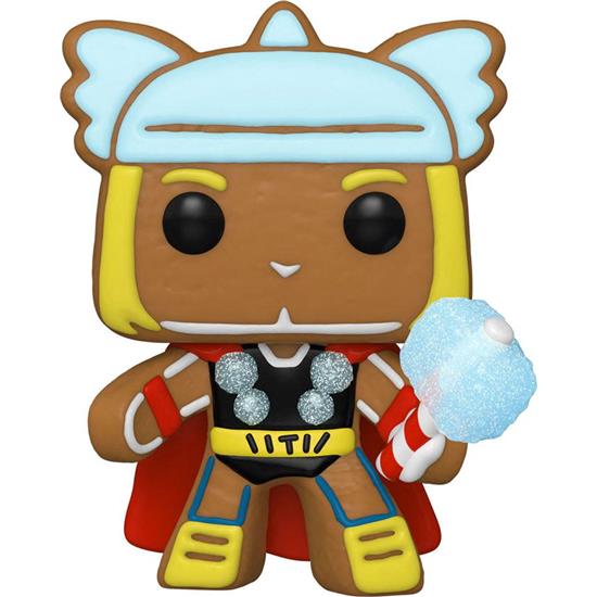 Jul: Gingerbread Thor POP! Holiday Vinyl Figur (#938)