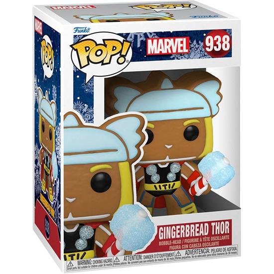 Marvel: Gingerbread Thor POP! Holiday Vinyl Figur (#938)