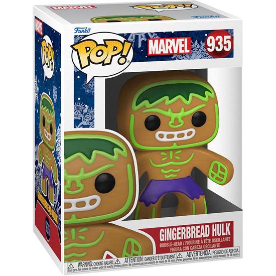 Marvel: Gingerbread Hulk POP! Holiday Vinyl Figur (#935)