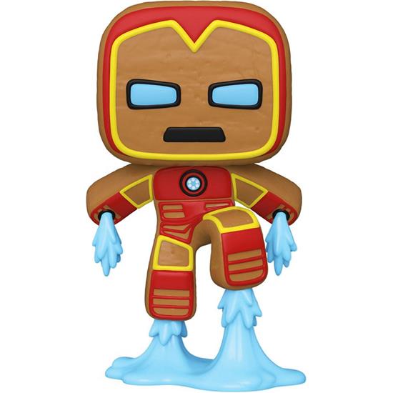 Jul: Gingerbread Iron Man POP! Holiday Vinyl Figur (#934)
