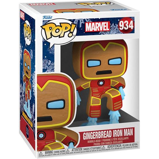 Marvel: Gingerbread Iron Man POP! Holiday Vinyl Figur (#934)