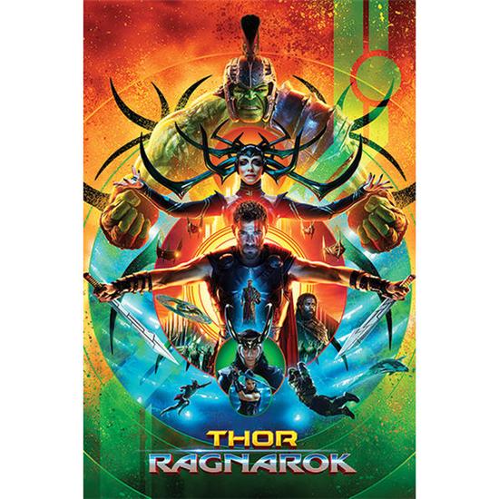 Thor: Thor Ragnarok Cast Plakat
