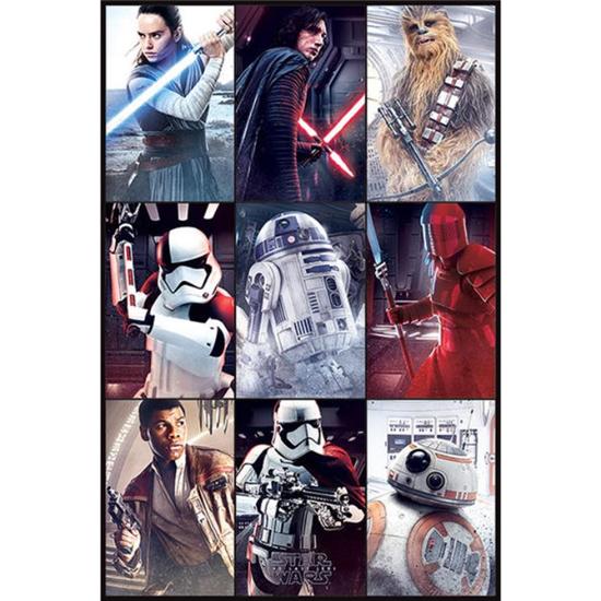 Star Wars: Star Wars Episode VIII Characters Plakat