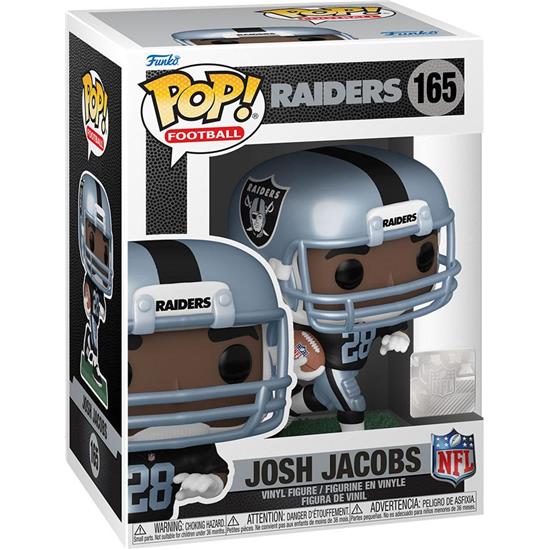 NFL: Josh Jacobs Home Uniform (Raiders) POP! Football Vinyl Figur (#165)