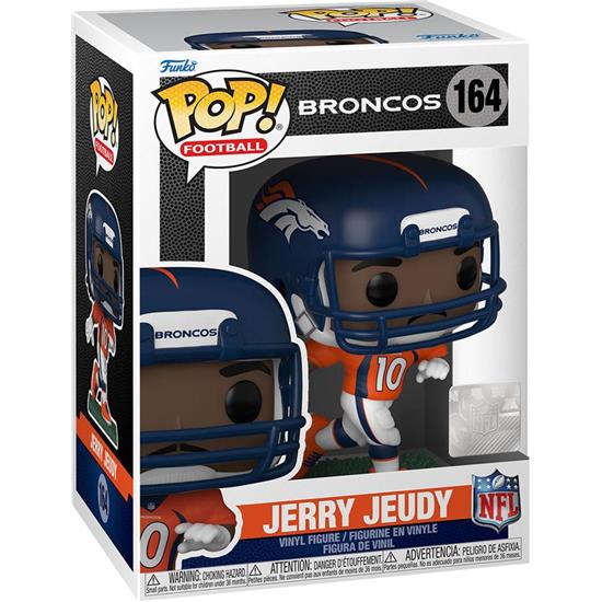 NFL: Jerry Jeudy Home Uniform (Broncos) POP! Football Vinyl Figur (#164)