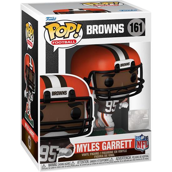 NFL: Myles Garrett Home Uniform (Browns) POP! Football Vinyl Figur (#161)