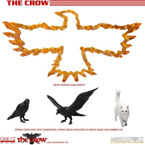 Crow: Eric Draven One:12 Action Figure 1/12 17 cm