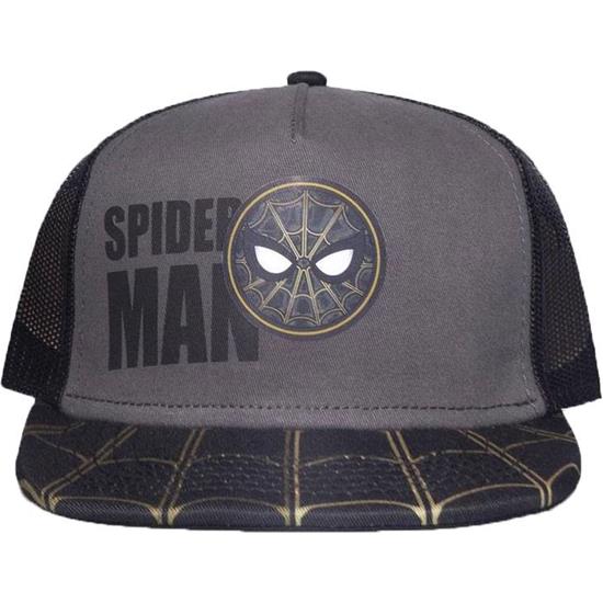 Spider-Man: No Way Home Black Suit Snapback Cap