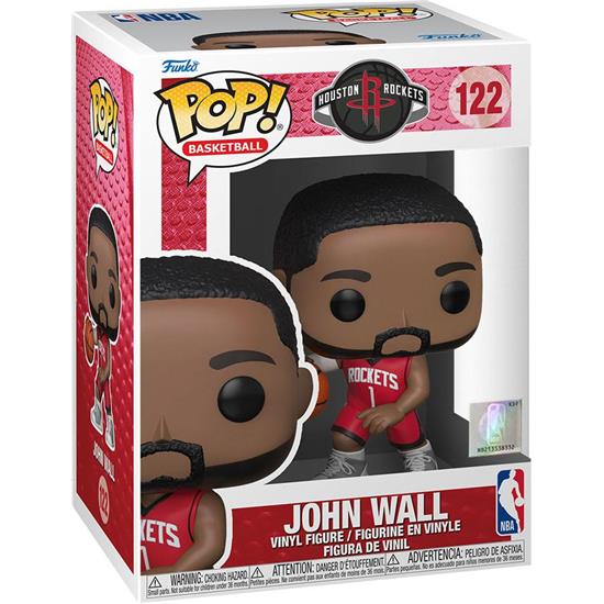 NBA: John Wall (Red Jersey) POP! Basketball Vinyl Figur (#122)