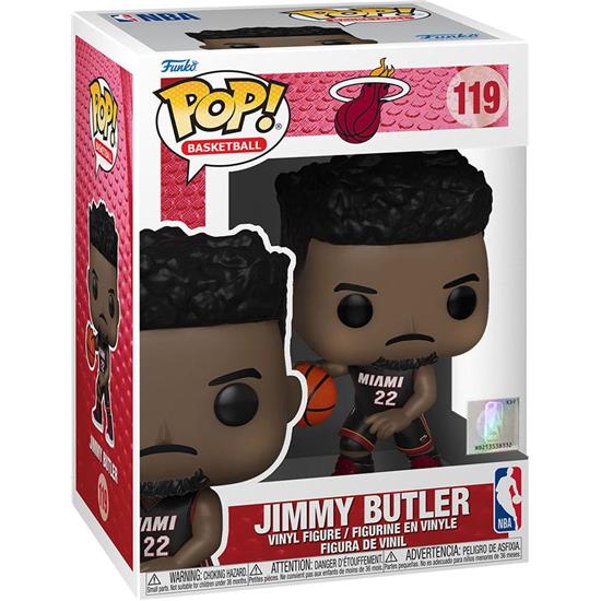 NBA: Jimmy Butler (Black Jersey) POP! Sports Vinyl Figur (#119)
